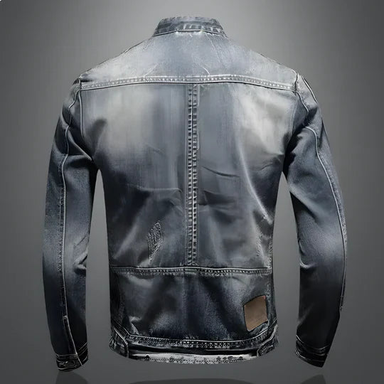 Chaqueta vaquera retro para hombre