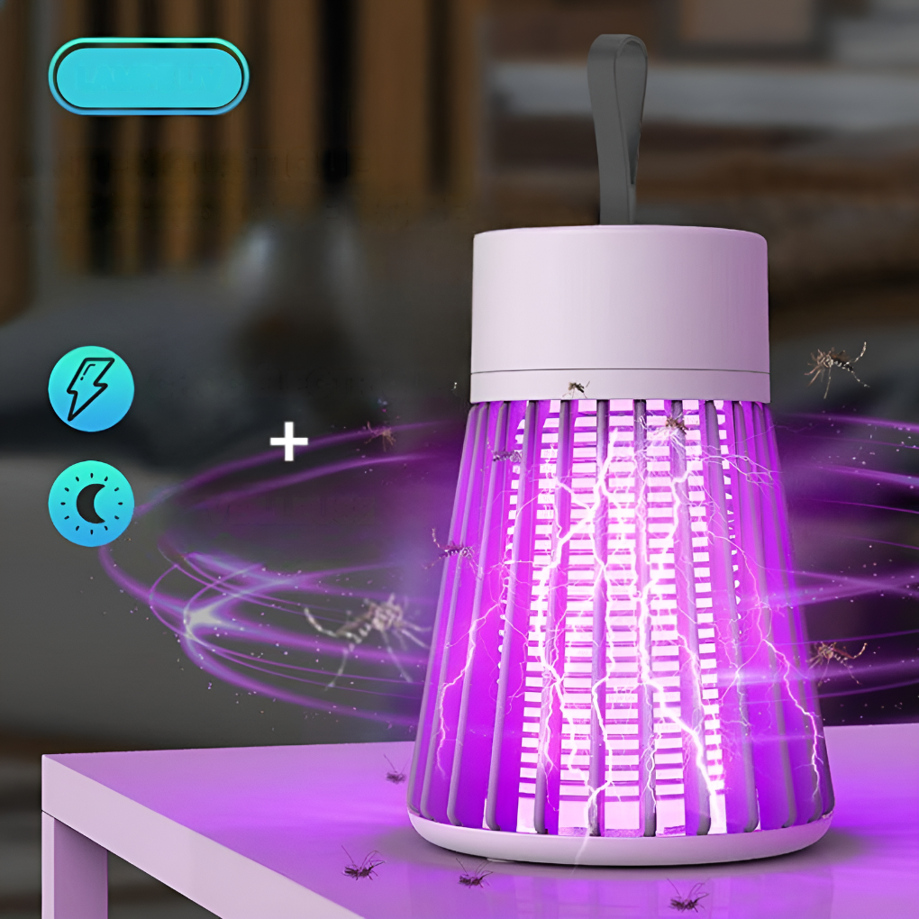 Lámpara eléctrica antimosquitos