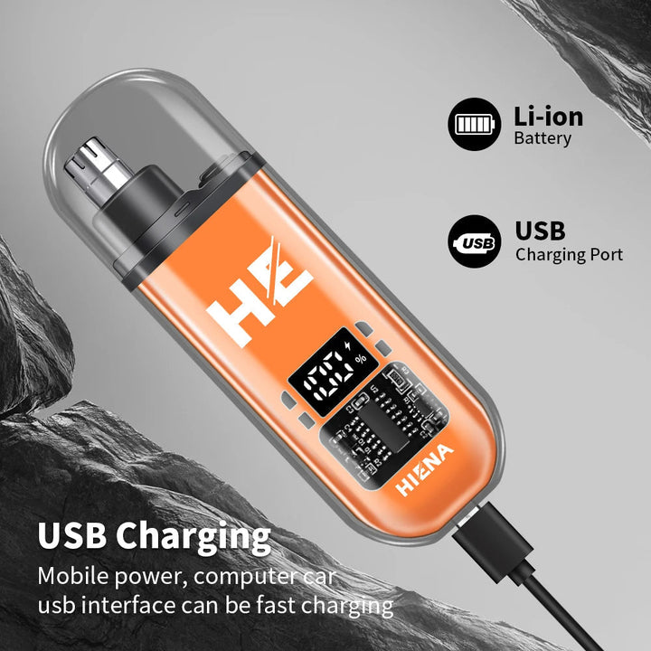 Recortador de Nariz USB Recargable Compacto