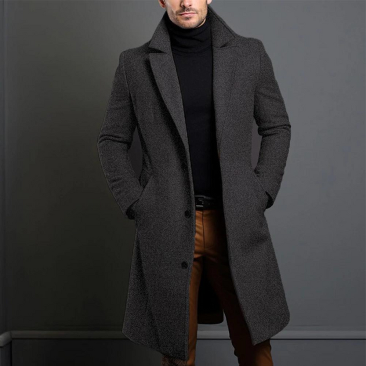Abrigo de lana para hombres – Estilo atemporal para días fríos