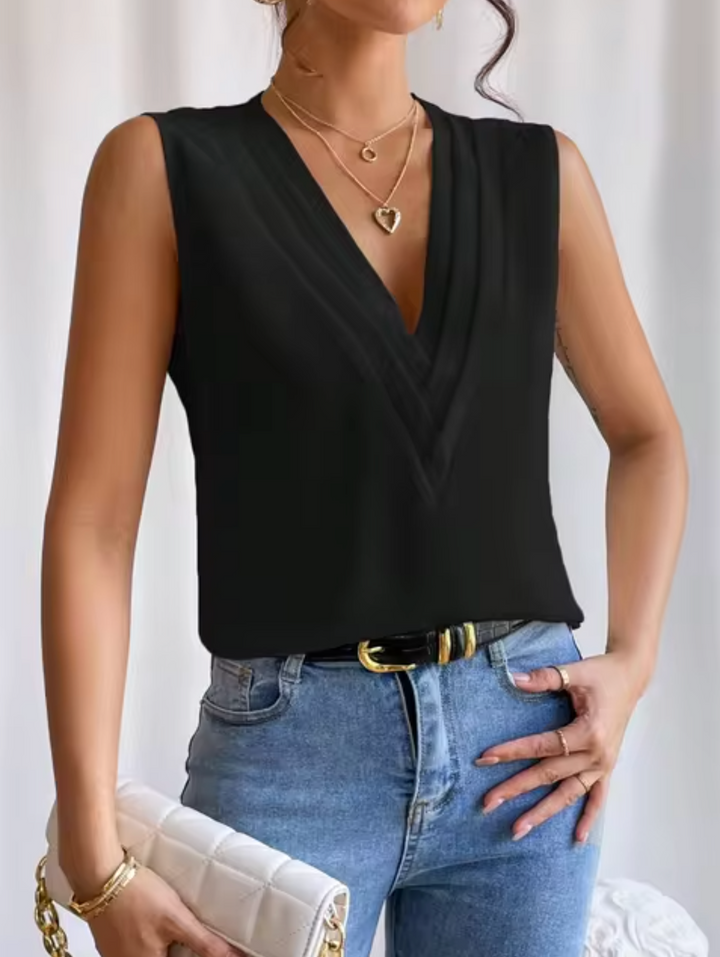 Violetta – Top sin mangas para mujer
