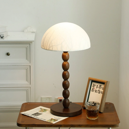 Solenya – Lámpara de Mesa Minimalista con Luz Cálida