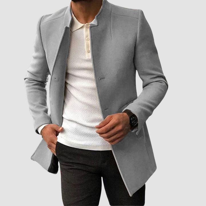 Abrigo largo clásico para hombre