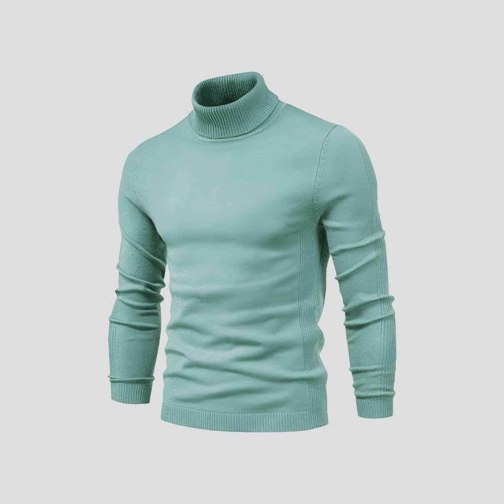 Suéter de Cuello Alto para Hombres