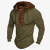 Sudadera de hombre con cuello con cordones y capucha cómoda