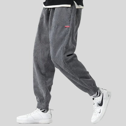 Joggers de pana ancha para hombre: estilo relajado y cotidiano