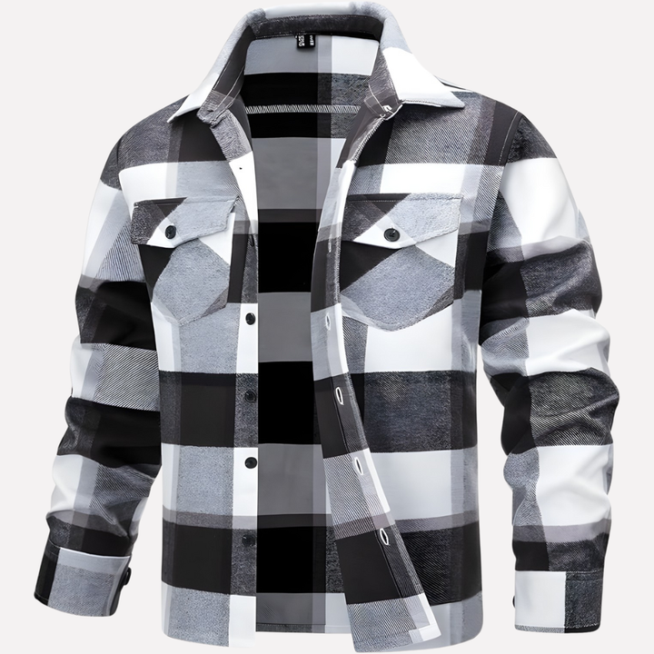 Camisa de Flanela a Cuadros para Hombres