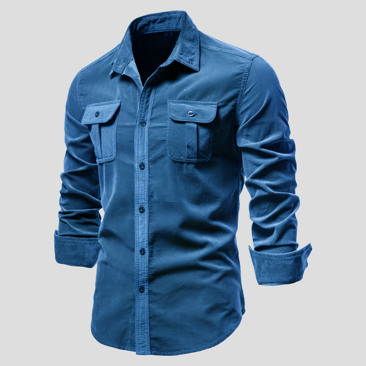 Camisa de pana para hombre: textura atemporal, comodidad para el día a día