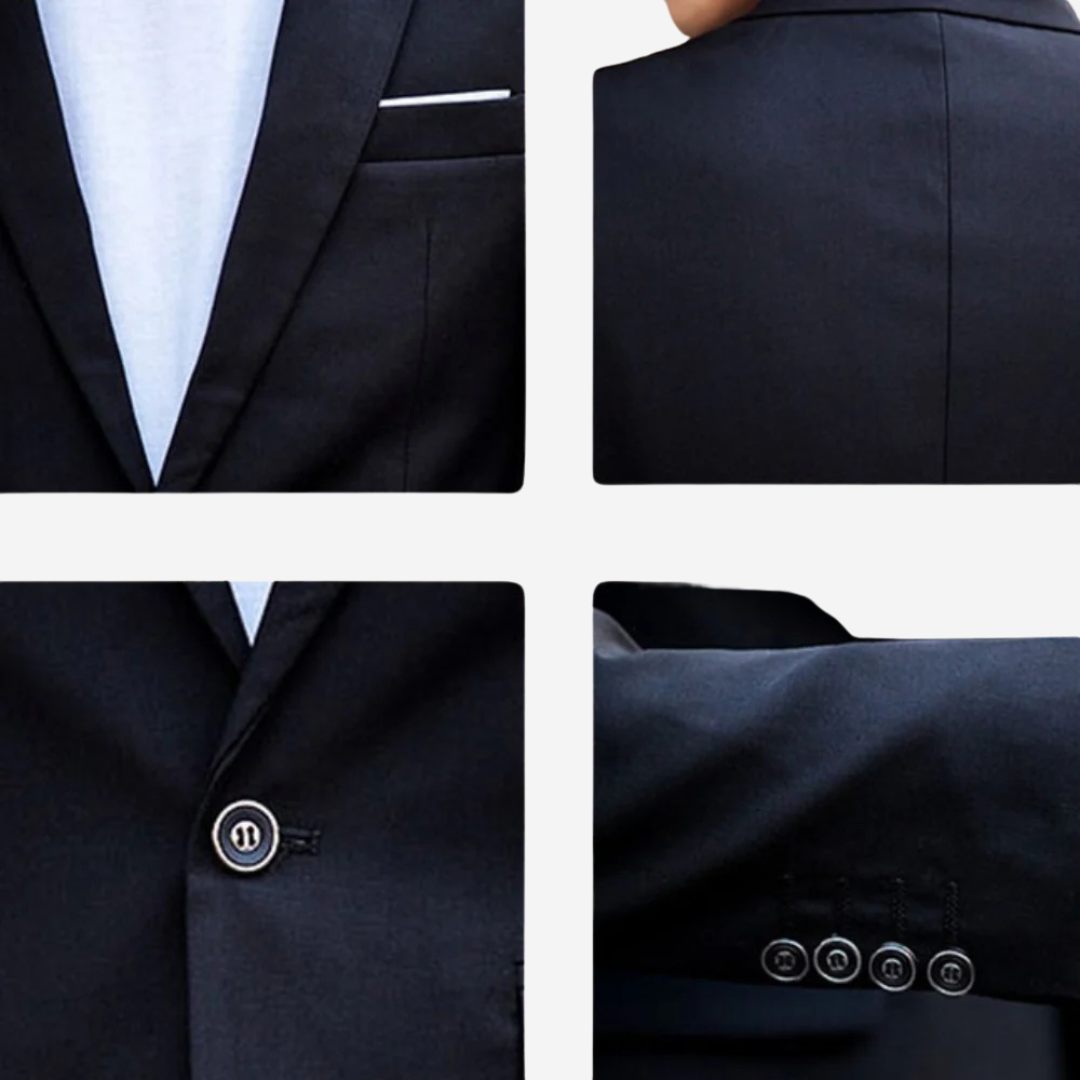 Traje de dos piezas de lujo para hombre