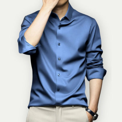 Camisa para Hombre sin Arrugas y sin Necesidad de Planchar: Estilo Impecable con Mínimo Esfuerzo