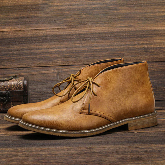 Botas clásicas de desierto para hombre estilo vintage