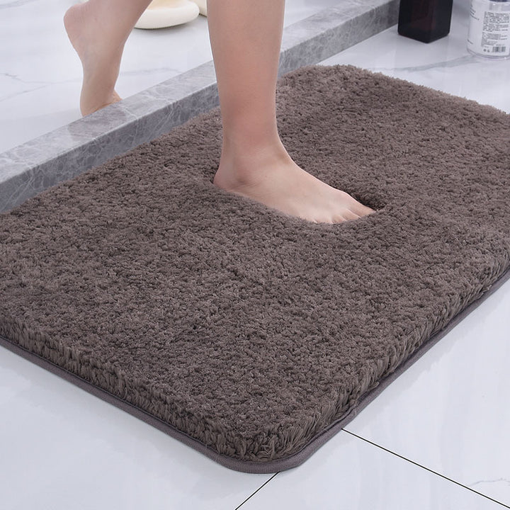 Alfombrilla de baño suave y lujosa