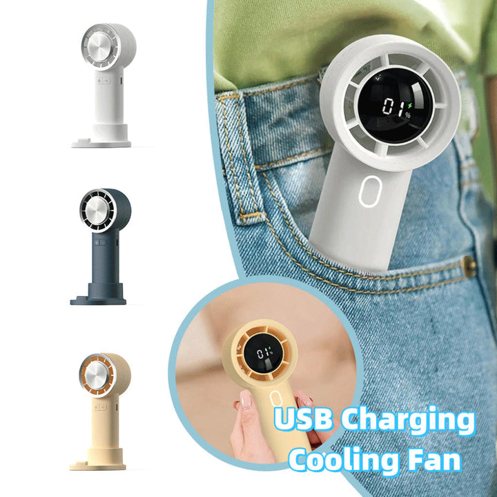 Mini Ventilador Enfriador de Aire Recargable