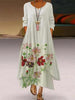 Elegante vestido de algodón para mujer