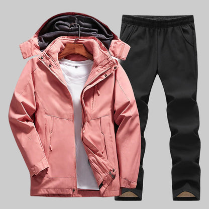 Conjunto de exterior 3 en 1 para mujer