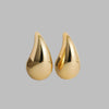 Pendientes de gota de cristal Clomoe para mujeres