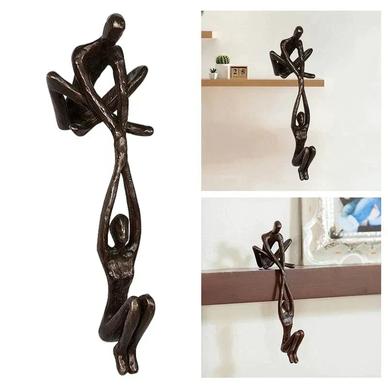 Escultura Figura Amor Eterno y Fuerza