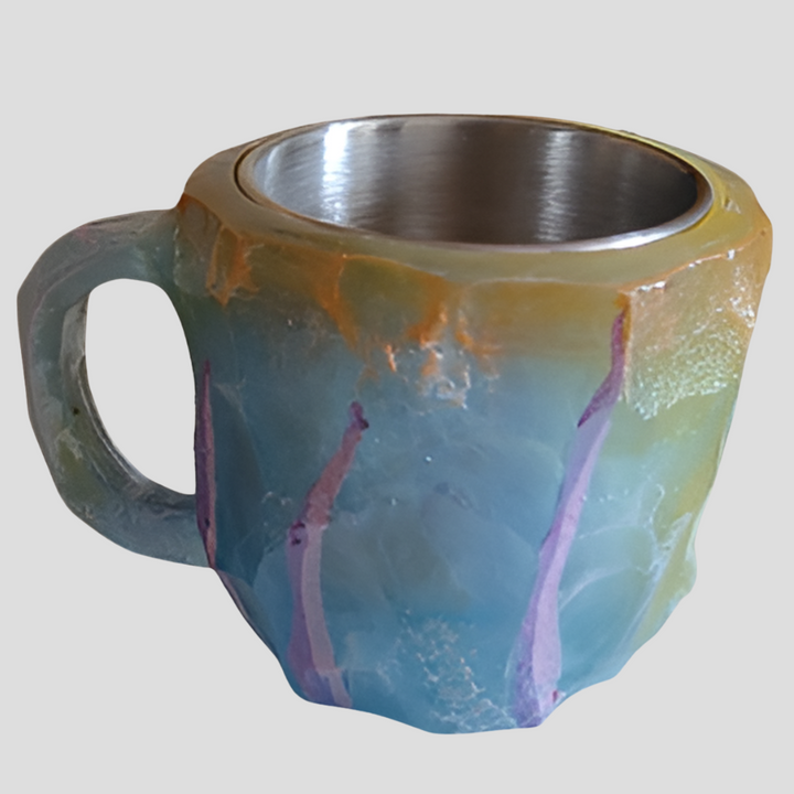 Tazas de Café de Cristal Mineral