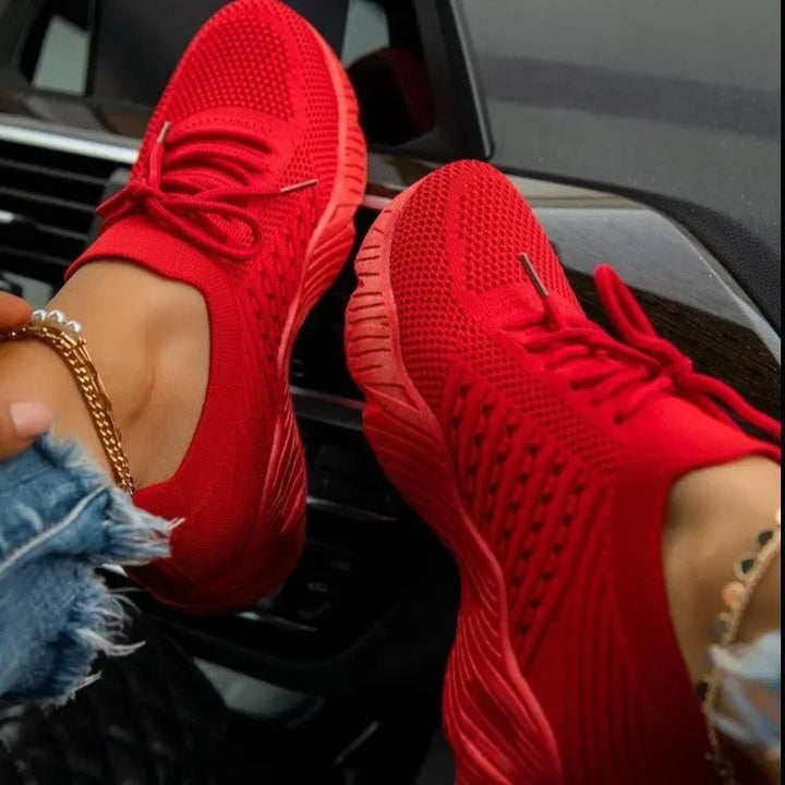 Zapatillas de malla ligeras para mujer