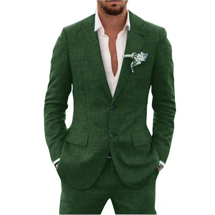 Traje de lino para hombre