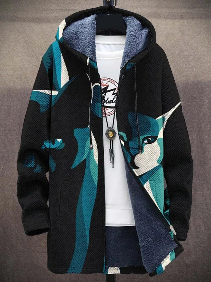 Milan – Chaleco retro con bloques de color para hombre