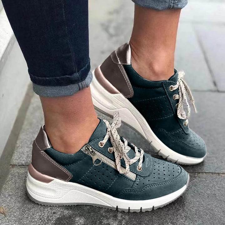 Zapatillas de mujer con suela gruesa a la última
