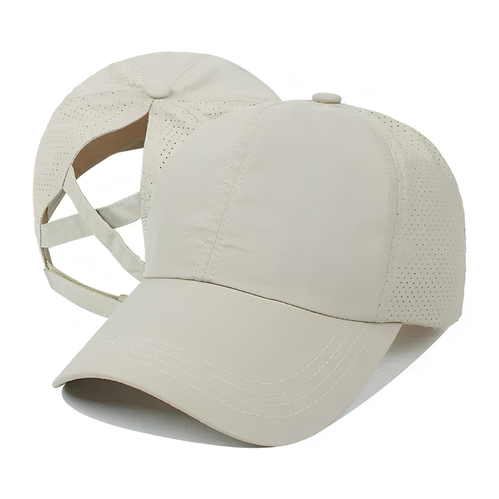 Gorro de béisbol de malla deportiva unisex transpirable con ajuste ajustable