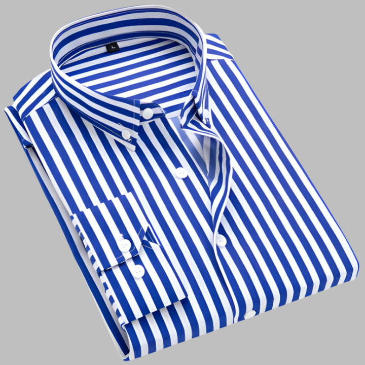 Camisa de Algodón Oxford a Cuadros para Hombres
