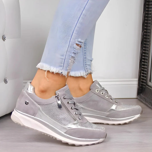 Gi -  Zapatillas Deportivas Ortopédicas para Mujer con Diseño Moderno y Máxima Comodidad