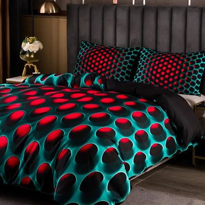 Juego de funda de edredón de 3 piezas Cosmic Vortex