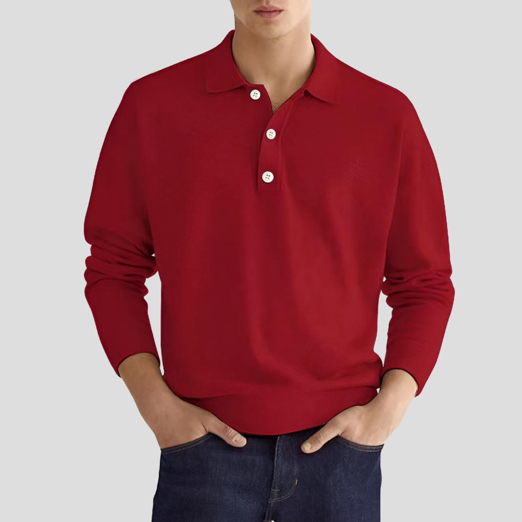 Polo de algodón para hombre