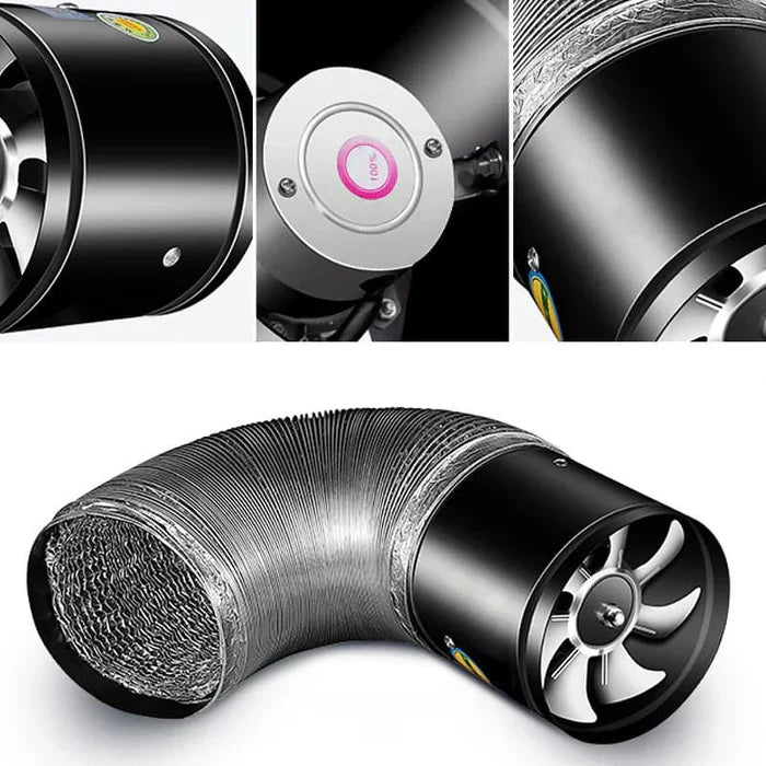 Potente extractor Ventilación silenciosa y eficaz