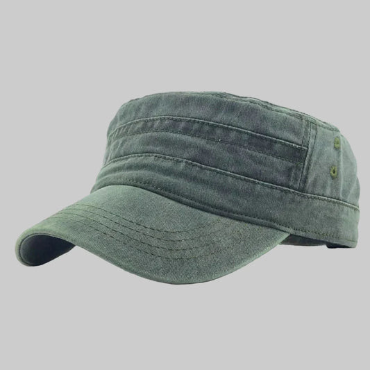 Gorro militar retro para hombre
