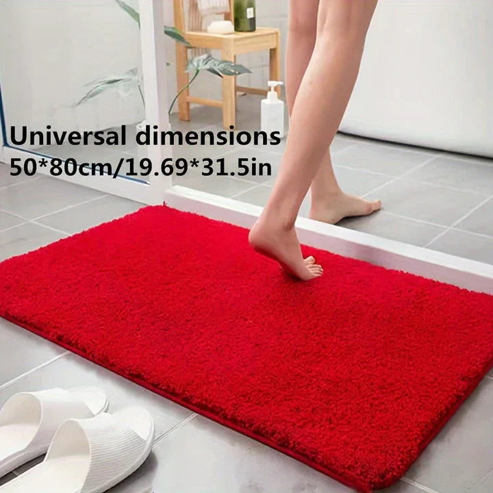 Alfombrilla de baño suave y lujosa