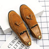 Mocasines clásicos de hombre con borlas