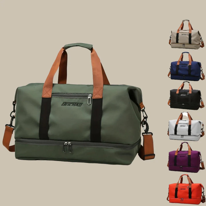 Bolsa de viaje para hombre, espaciosa y elegante