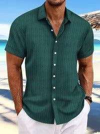 Camisa de manga corta de verano para hombre