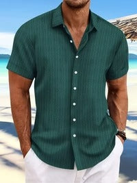 Camisa de verano de manga corta para hombre
