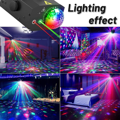 Luz Disco Láser 2 en 1