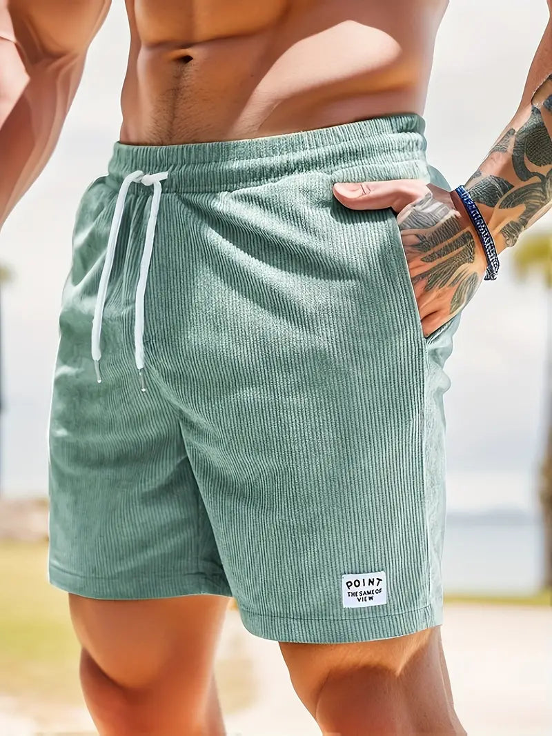 Shorts de baño casuales para hombre