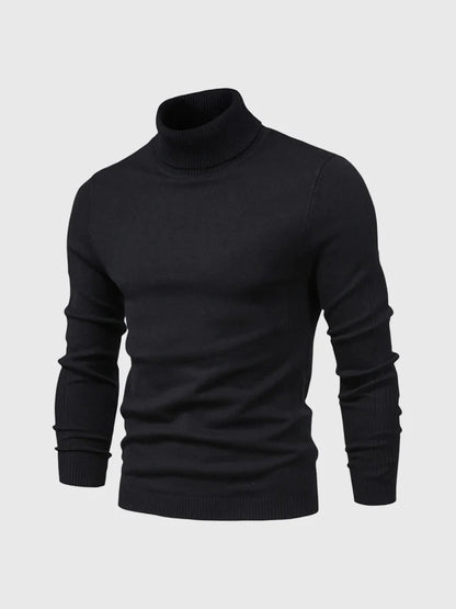 Suéter de cuello alto para hombre