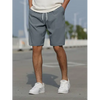 Pantalones cortos de verano de cintura alta para hombre
