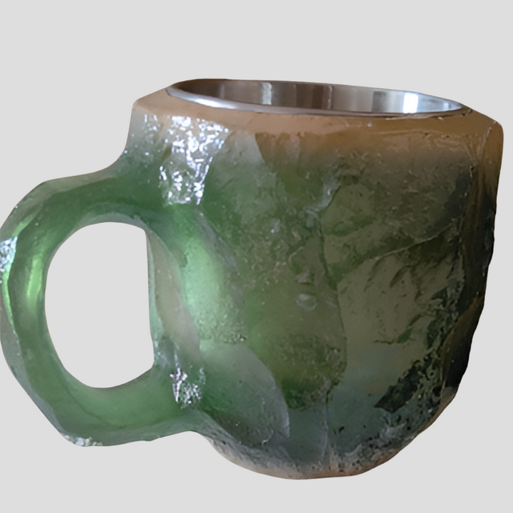 Tazas de Café de Cristal Mineral