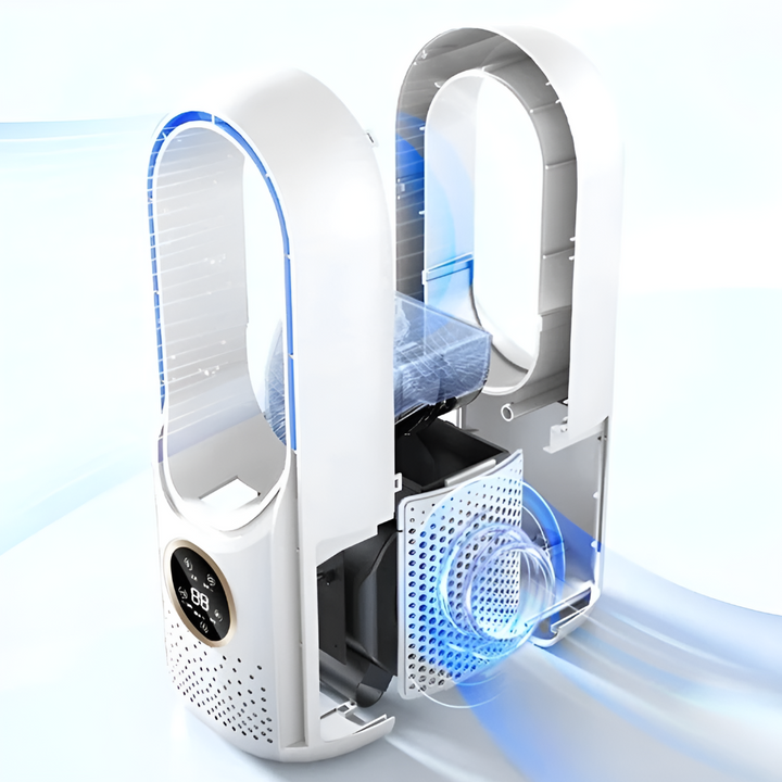 Ventilador Portátil Silencioso de Enfriamiento de Aire Libre para Hogar y Oficina