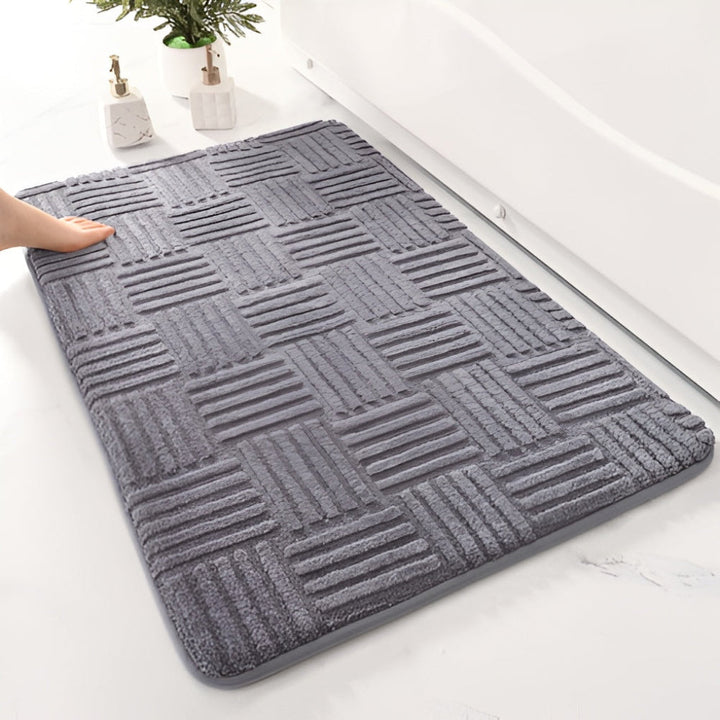 Alfombra de baño ultra-absorbente, extra suave y peluda