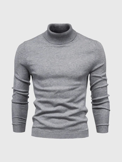 Suéter de cuello alto para hombre