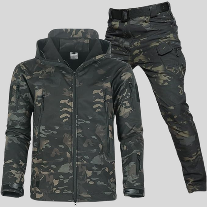 Conjunto impermeable para exteriores para hombre
