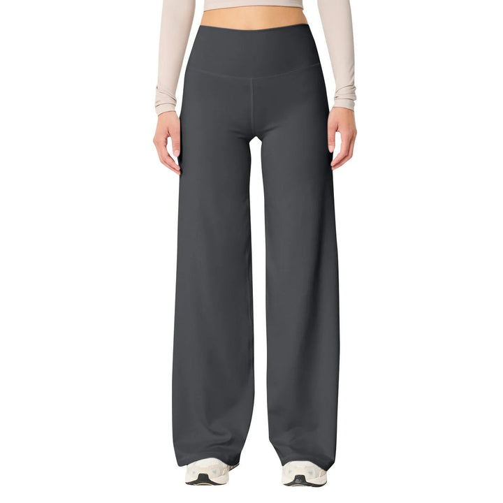 Pantalones de yoga elásticos de cintura alta para mujer: corte favorecedor y comodidad durante todo el día