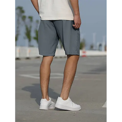 Pantalones cortos de verano de cintura alta para hombre