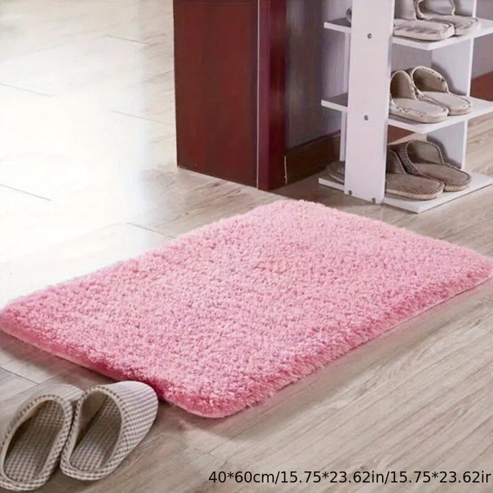 Alfombrilla de baño suave y lujosa
